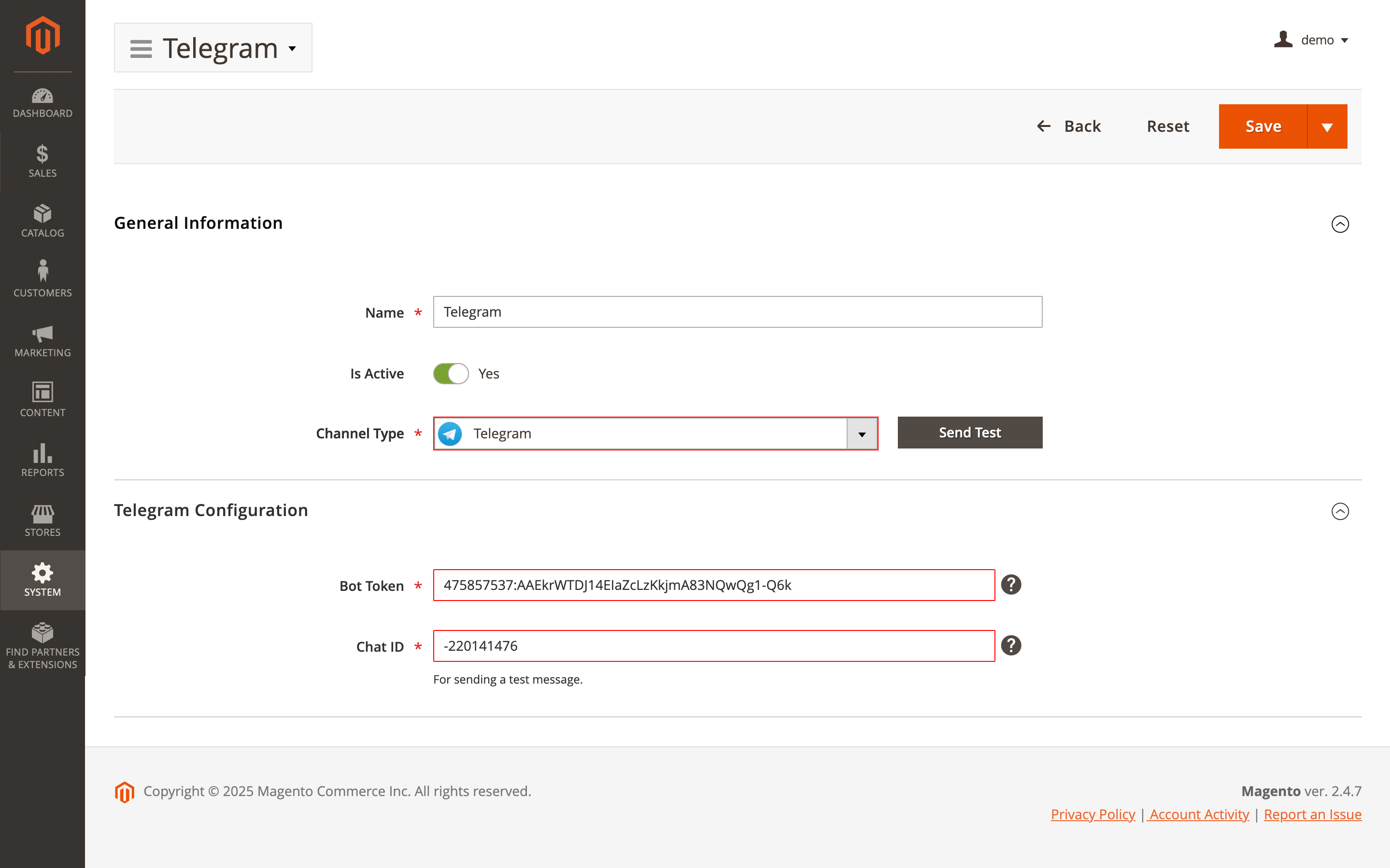Campaigns dashboard