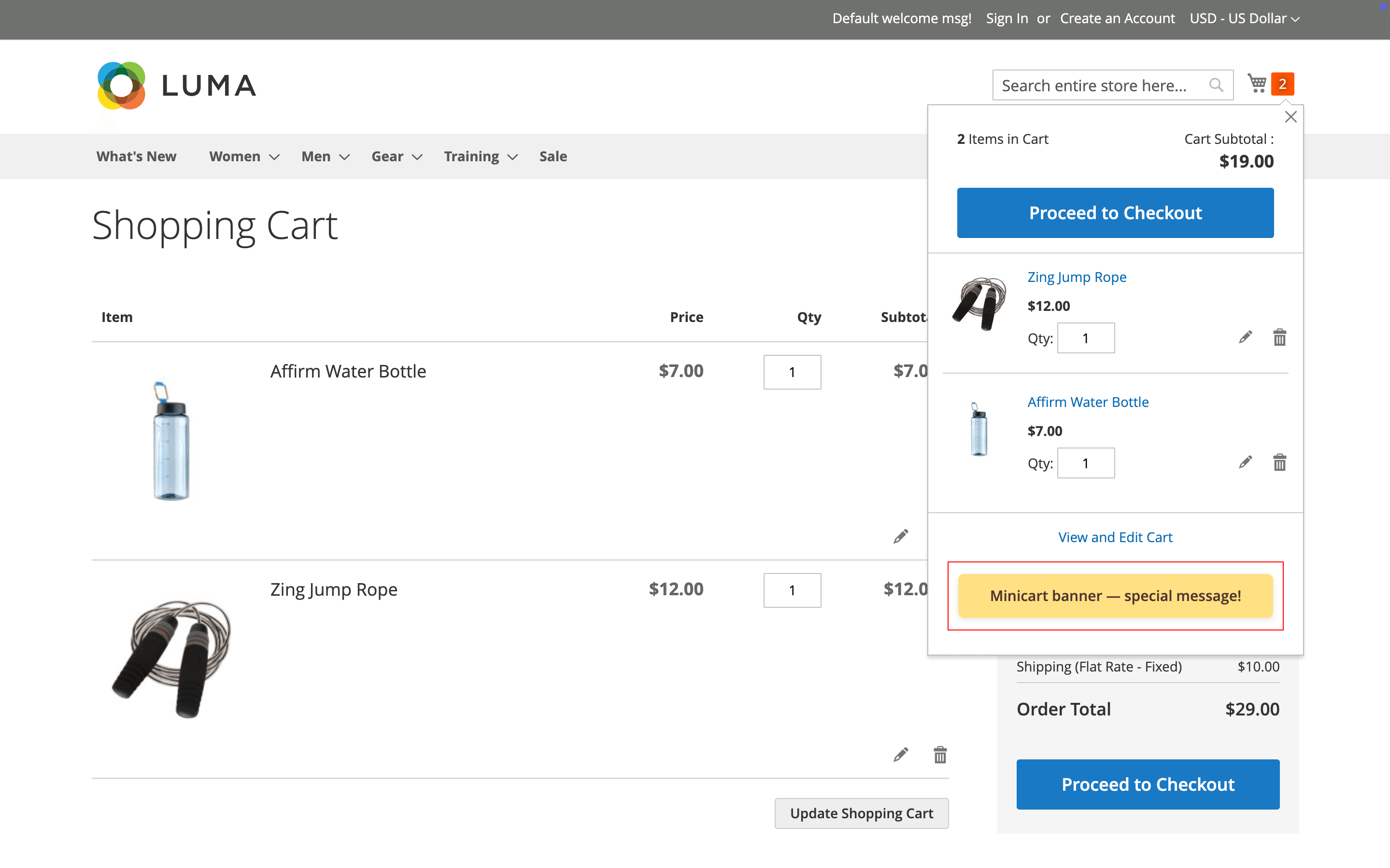 Campaigns dashboard