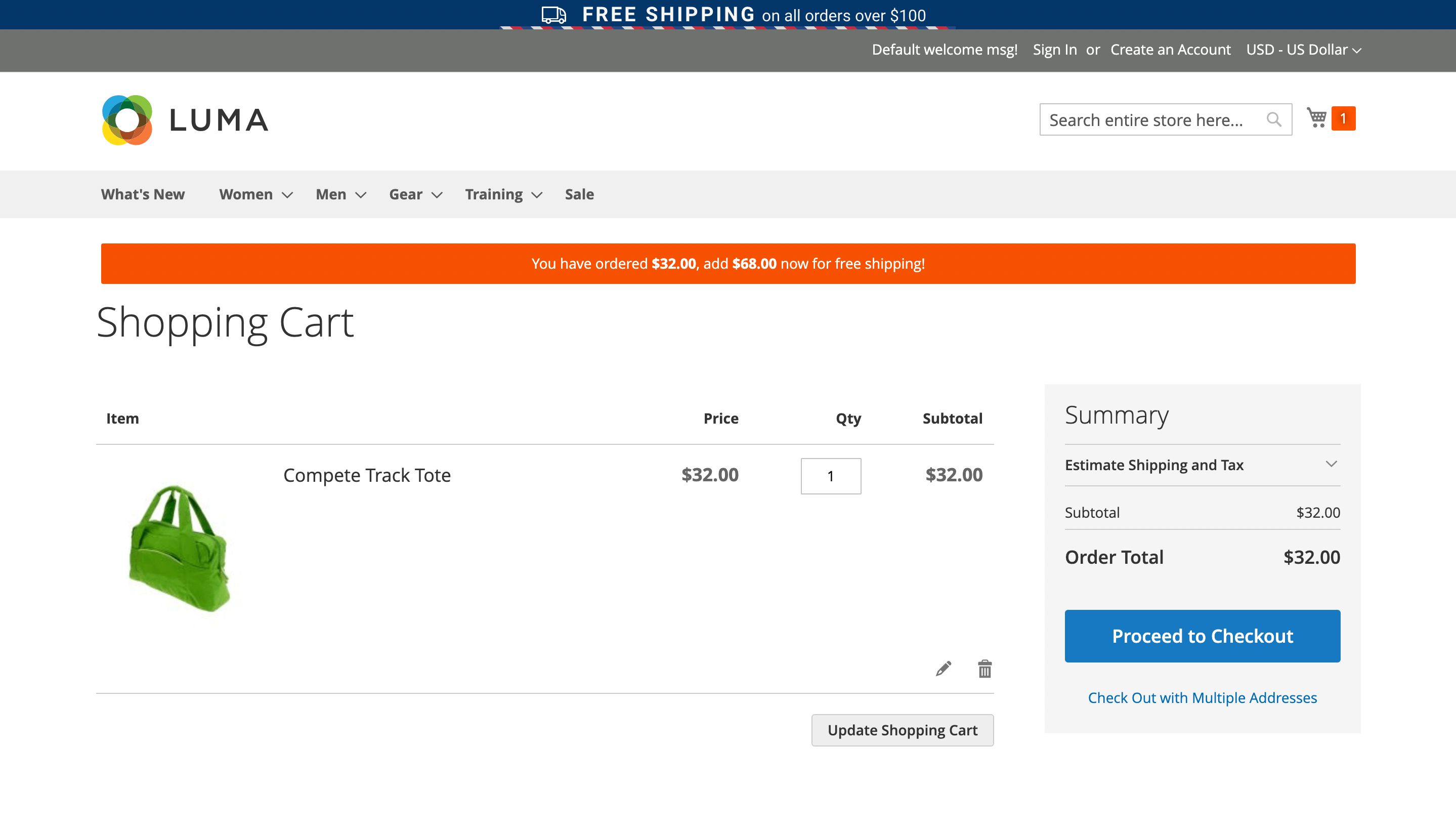 Campaigns dashboard