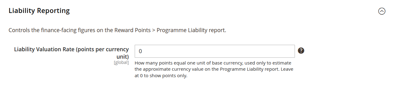 Liability Reporting