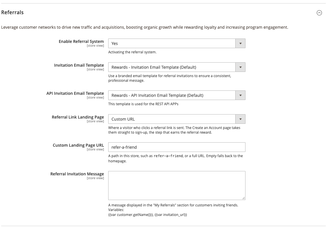 Referrals