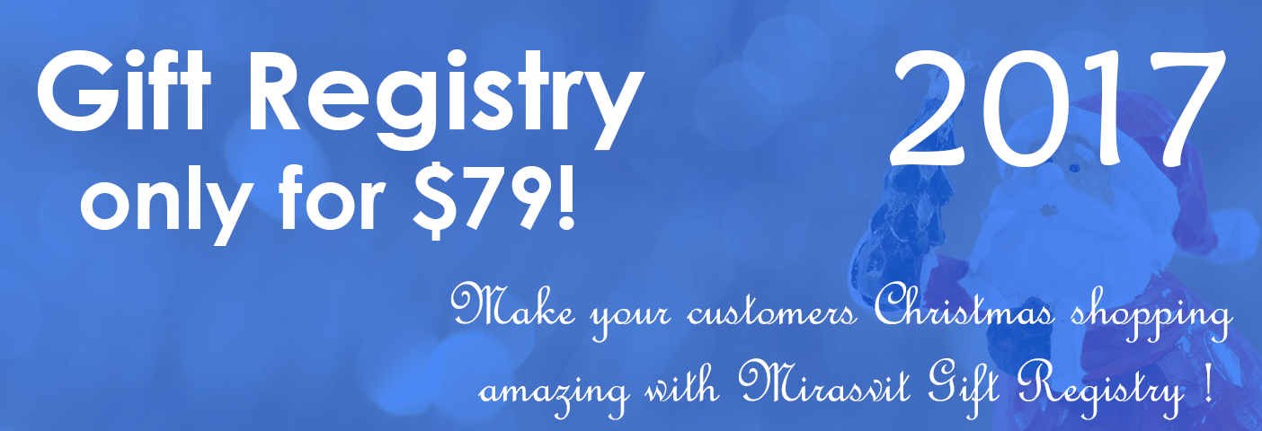 Gift Registry: Perfect Solution For Christmas Sale