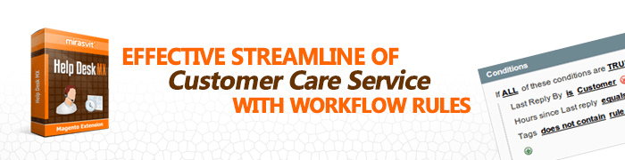 Effective Streamline of Customer Care Service with Workflow Rules