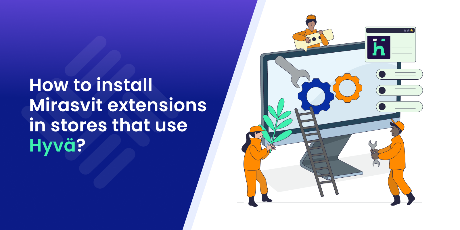 How a Magento store with Hyva can install Mirasvit extensions