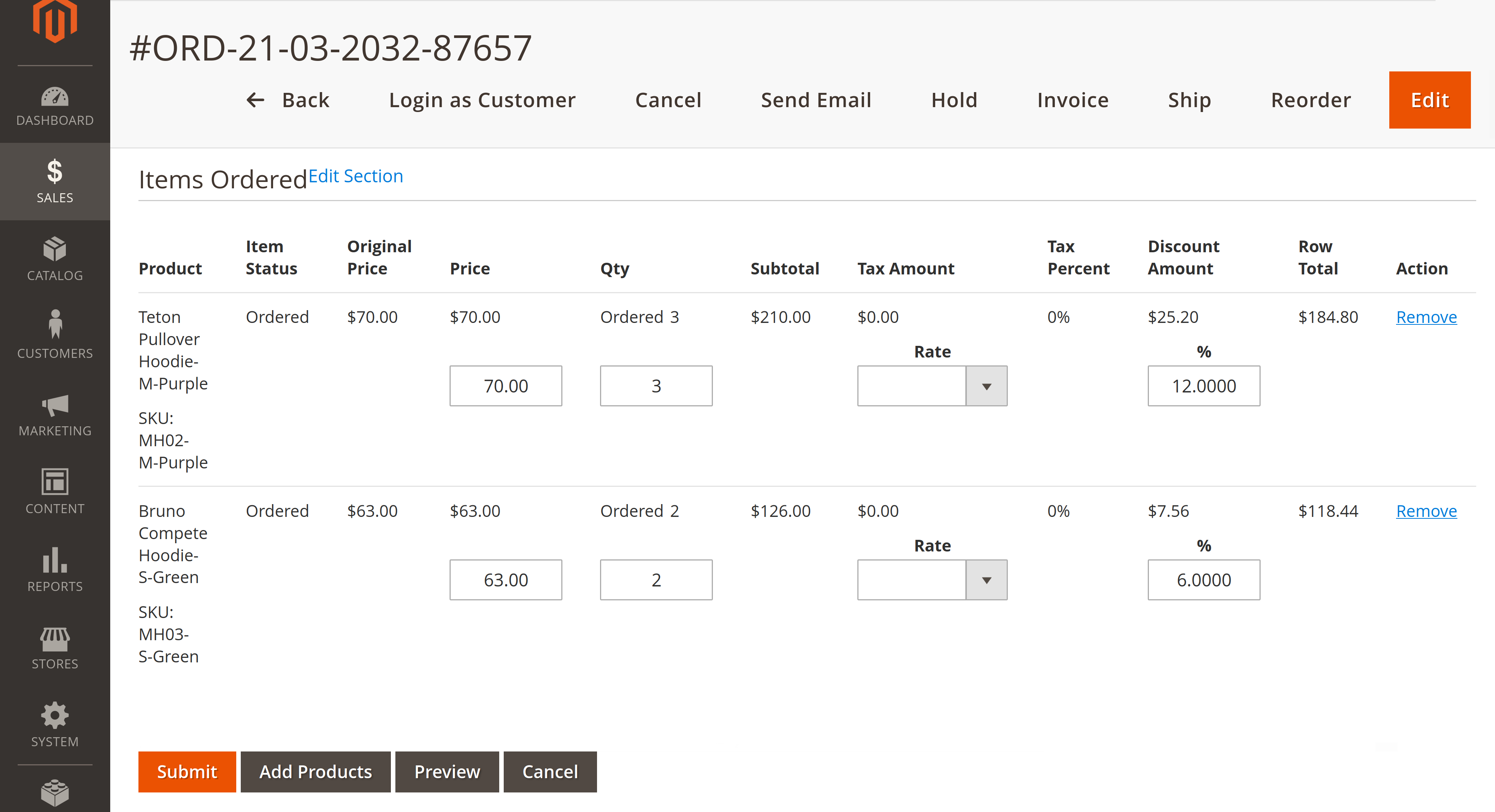 magento order manager