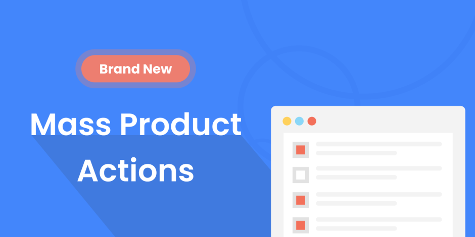 The logo of Mirasvit Mass Product Actions Magento 2 module