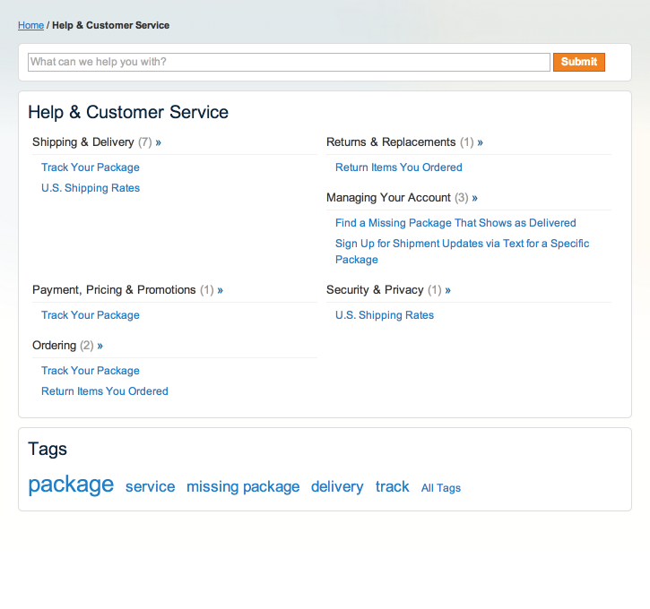 Knowledge base Frontend