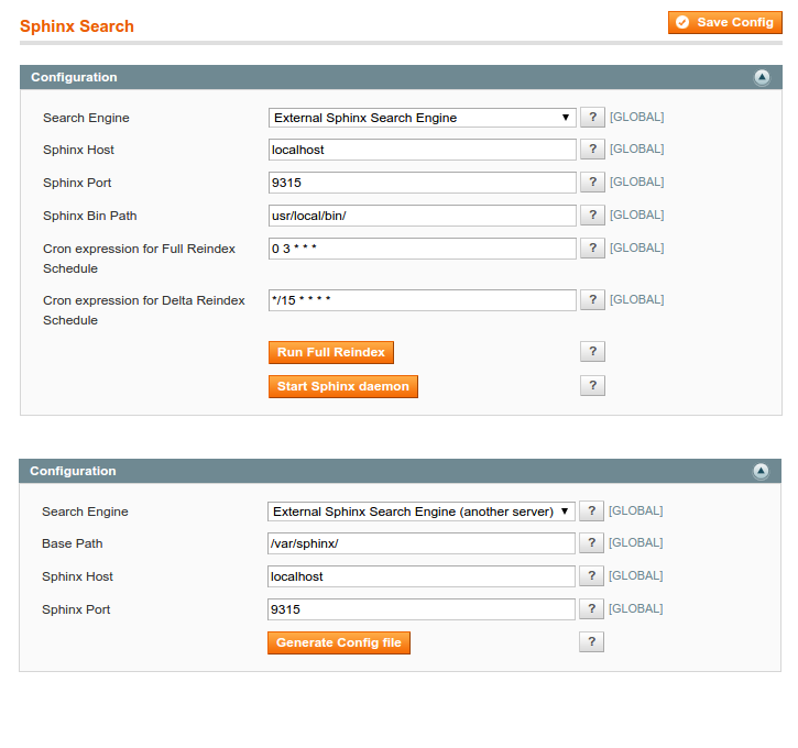 General Settings