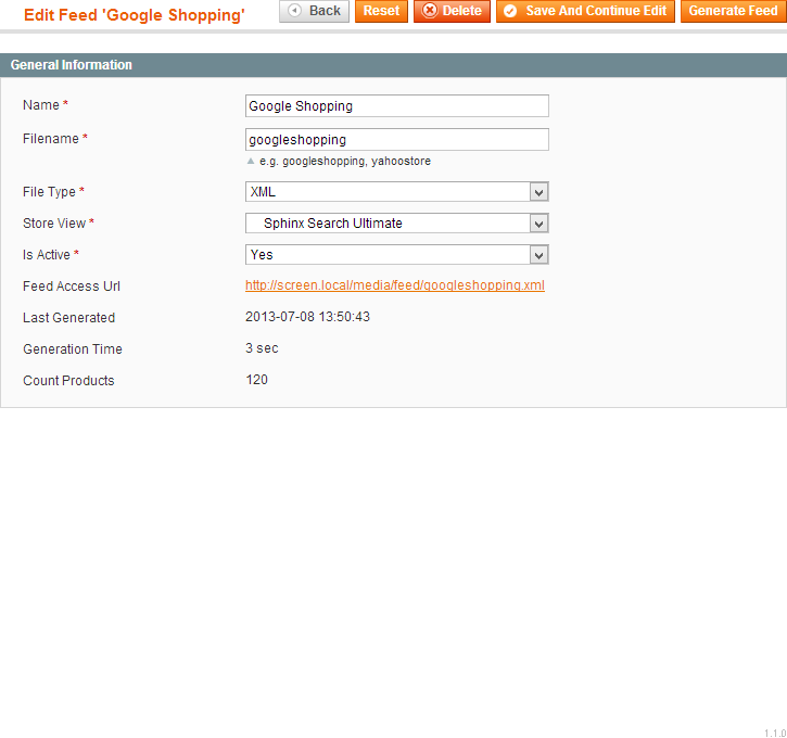 Feed: General Information