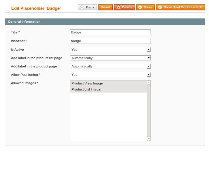 Placeholder / General Information Placeholder / General Information