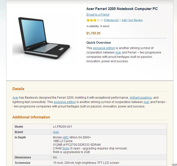 Internal Links: Product Page Internal Links: Product Page
