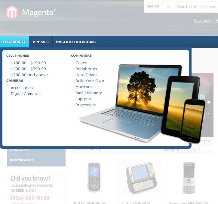 Top Menu - Menu Manager Pro Top Menu - Menu Manager Pro