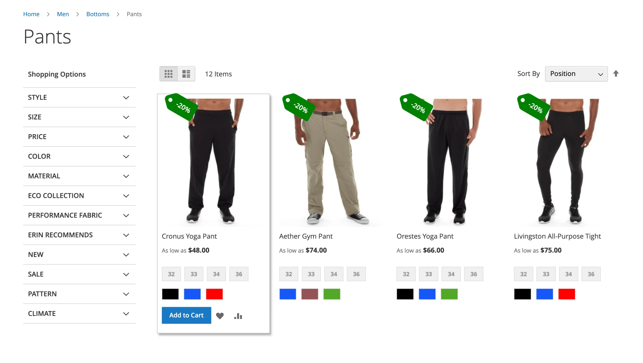 Display Labels for Configurable Products