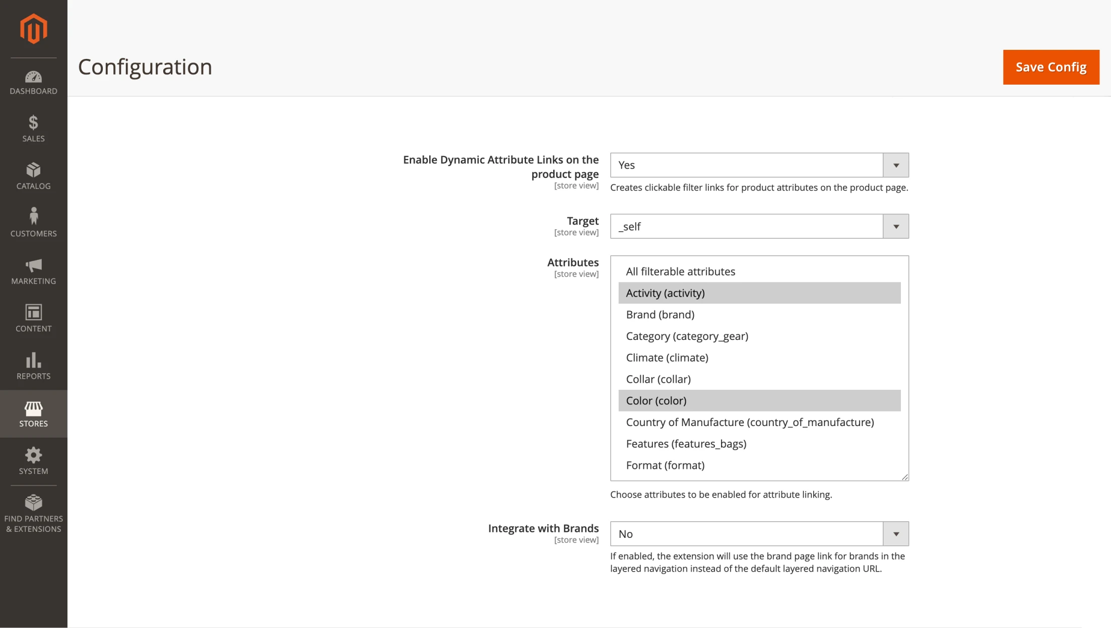 Product Attribute Linking