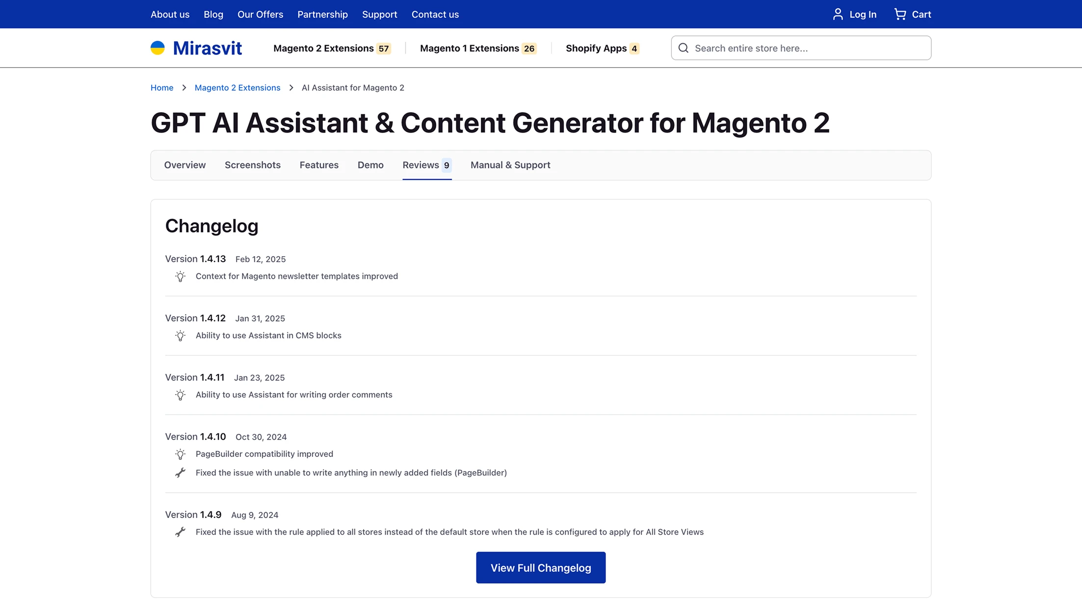 AI Assistant and ChatGPT Content Generator last changes