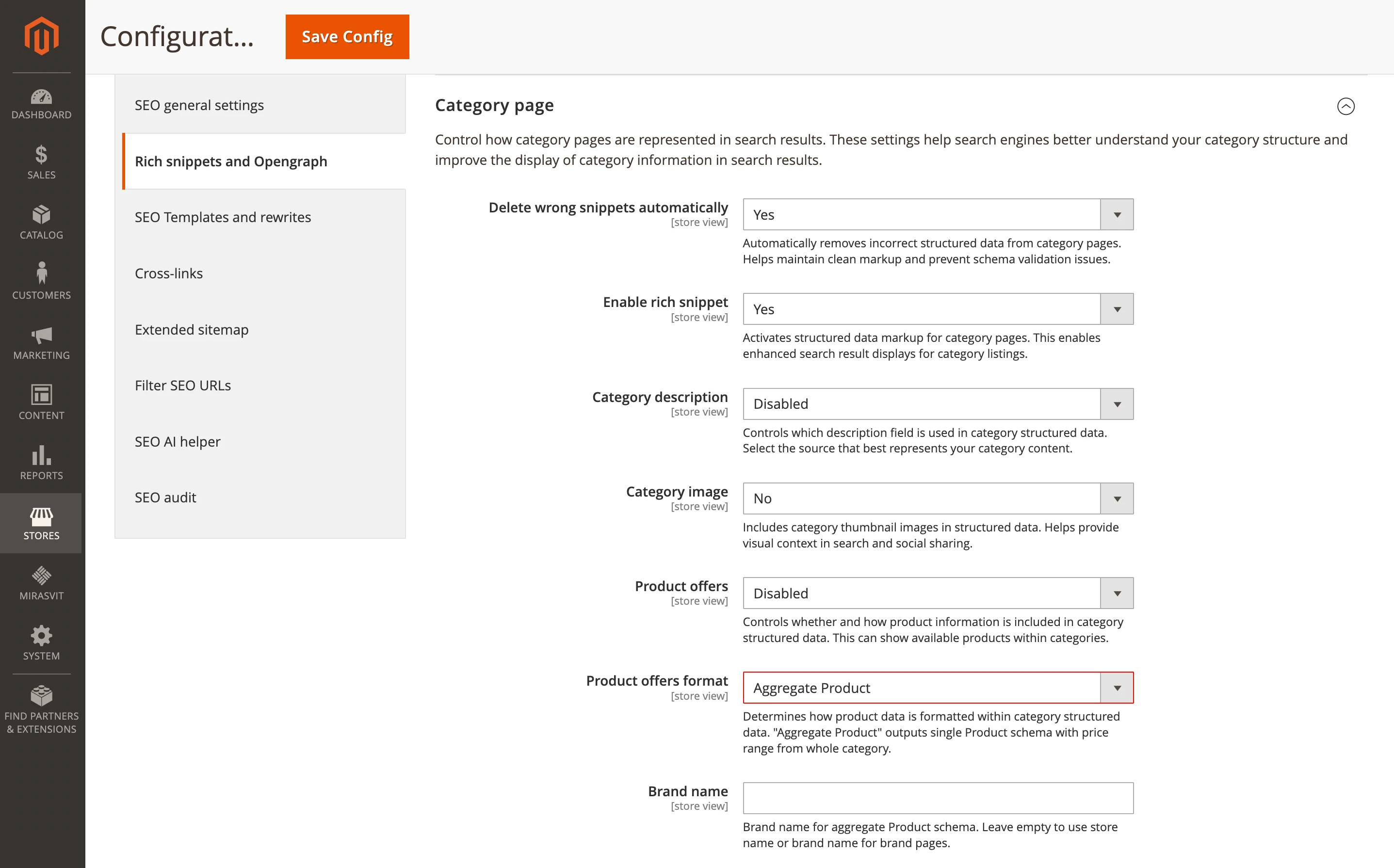 Zero-priced product exclusion in Aggregate Product price ranges