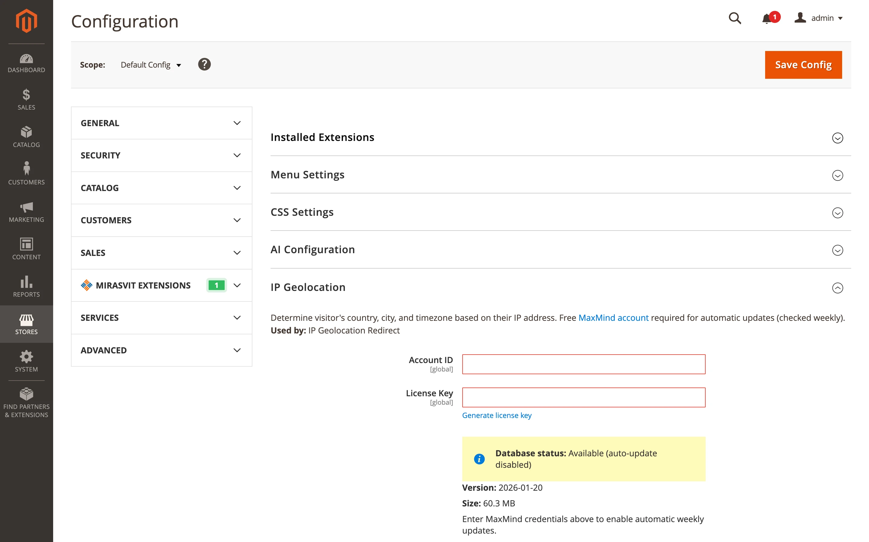 GeoLocation in Core with automatic weekly GeoLite2 updates