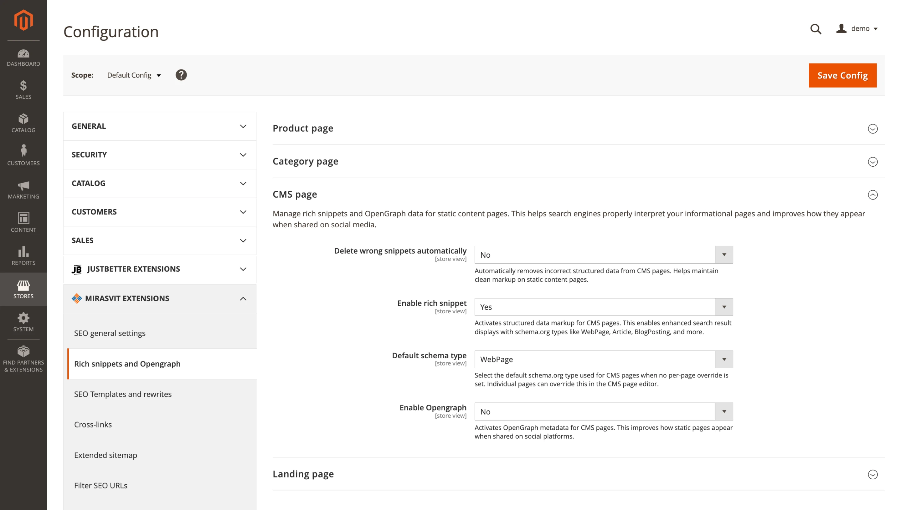 Rich Snippets for CMS pages