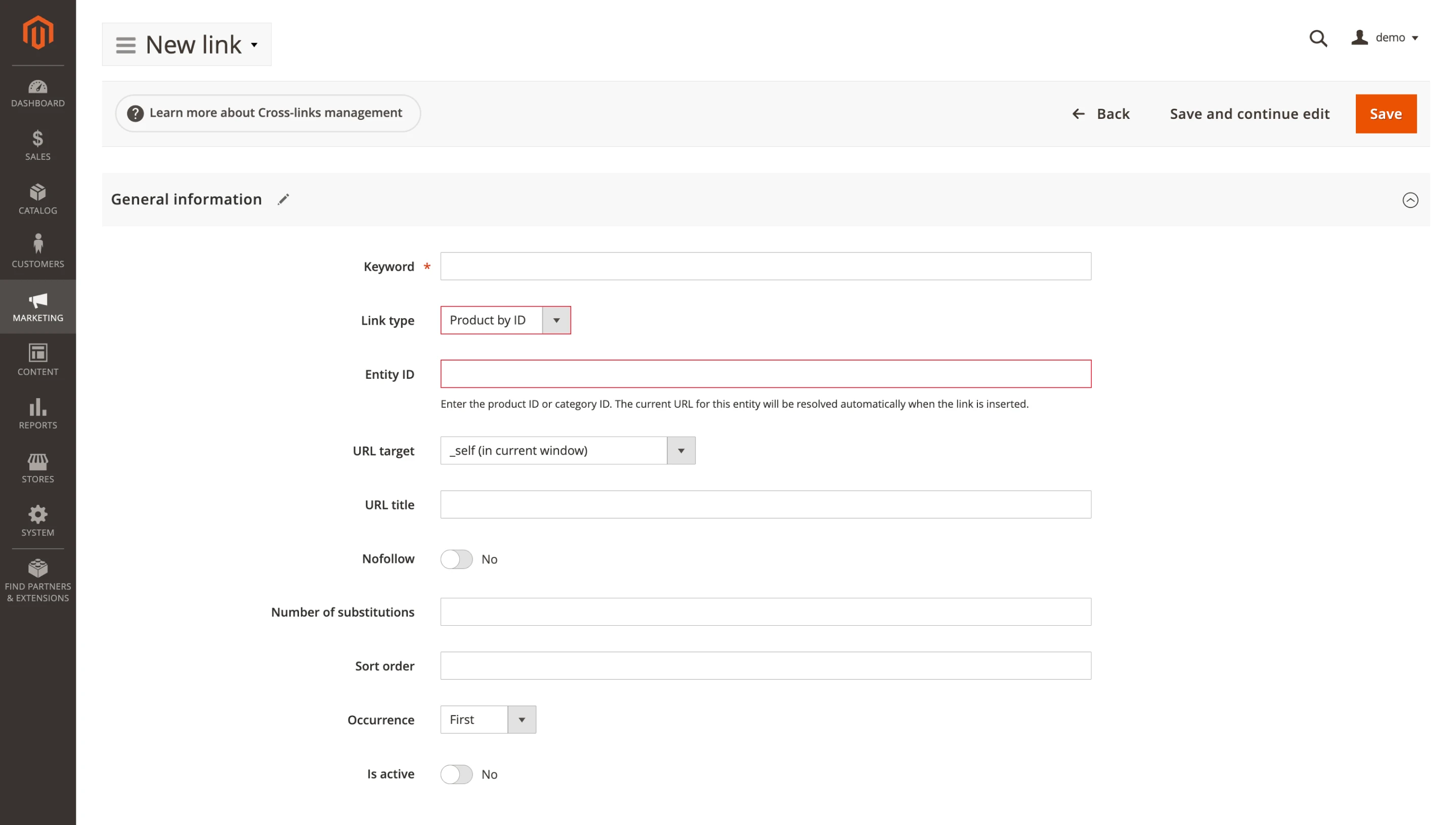 Autolinks that follow product and category URLs