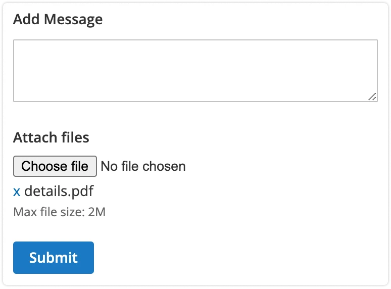 rma-message