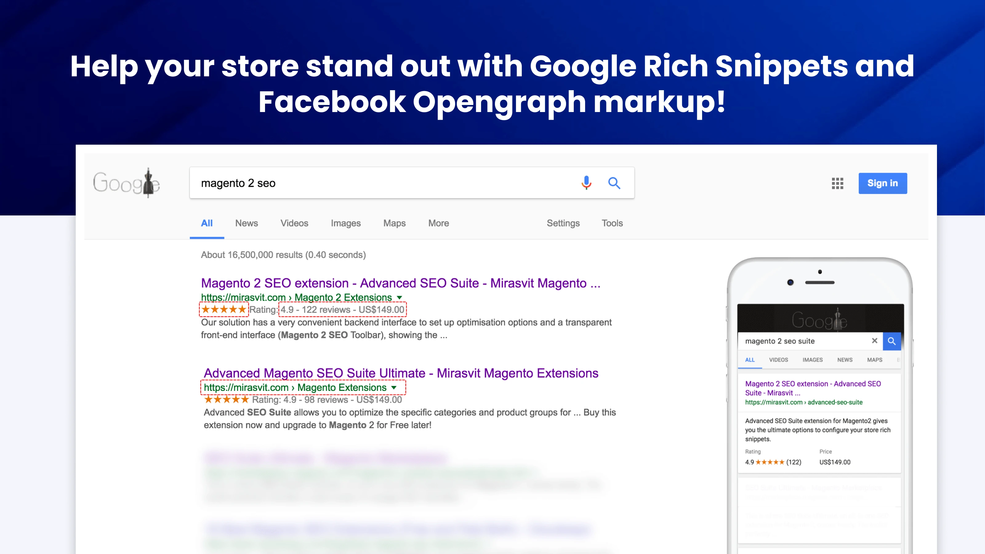 Rich snippets & Opengraph