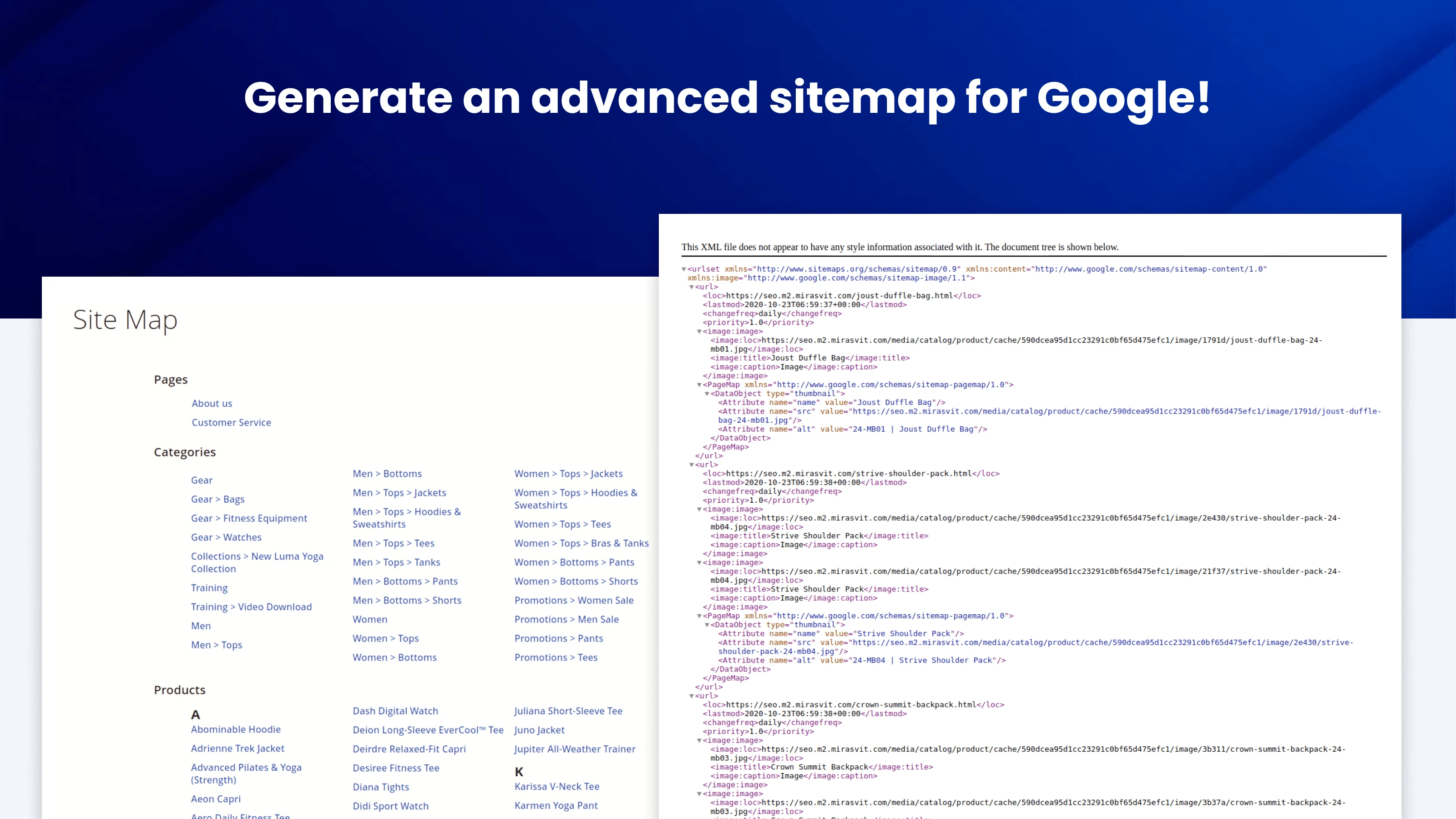 Rich snippets