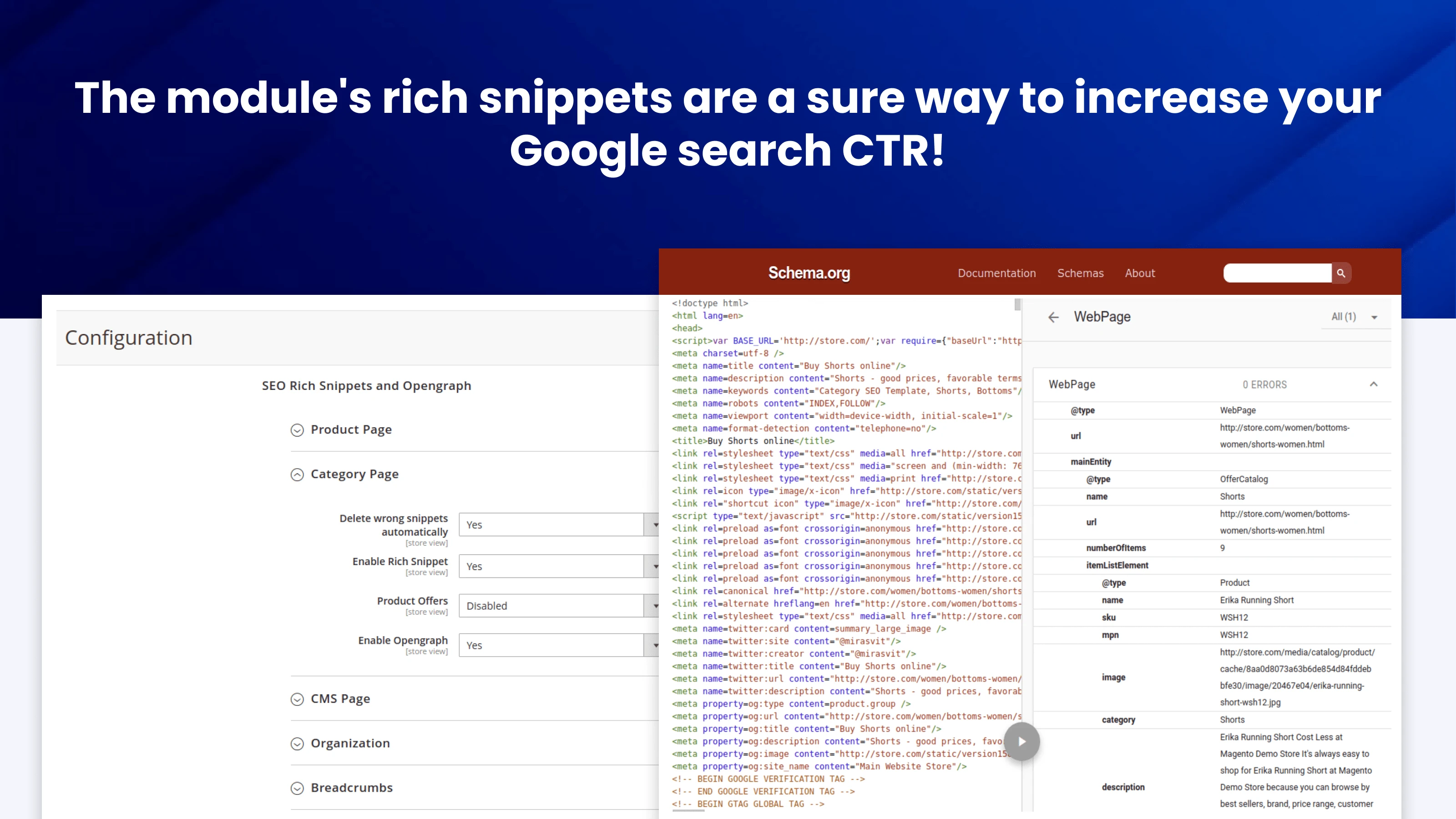Rich snippets