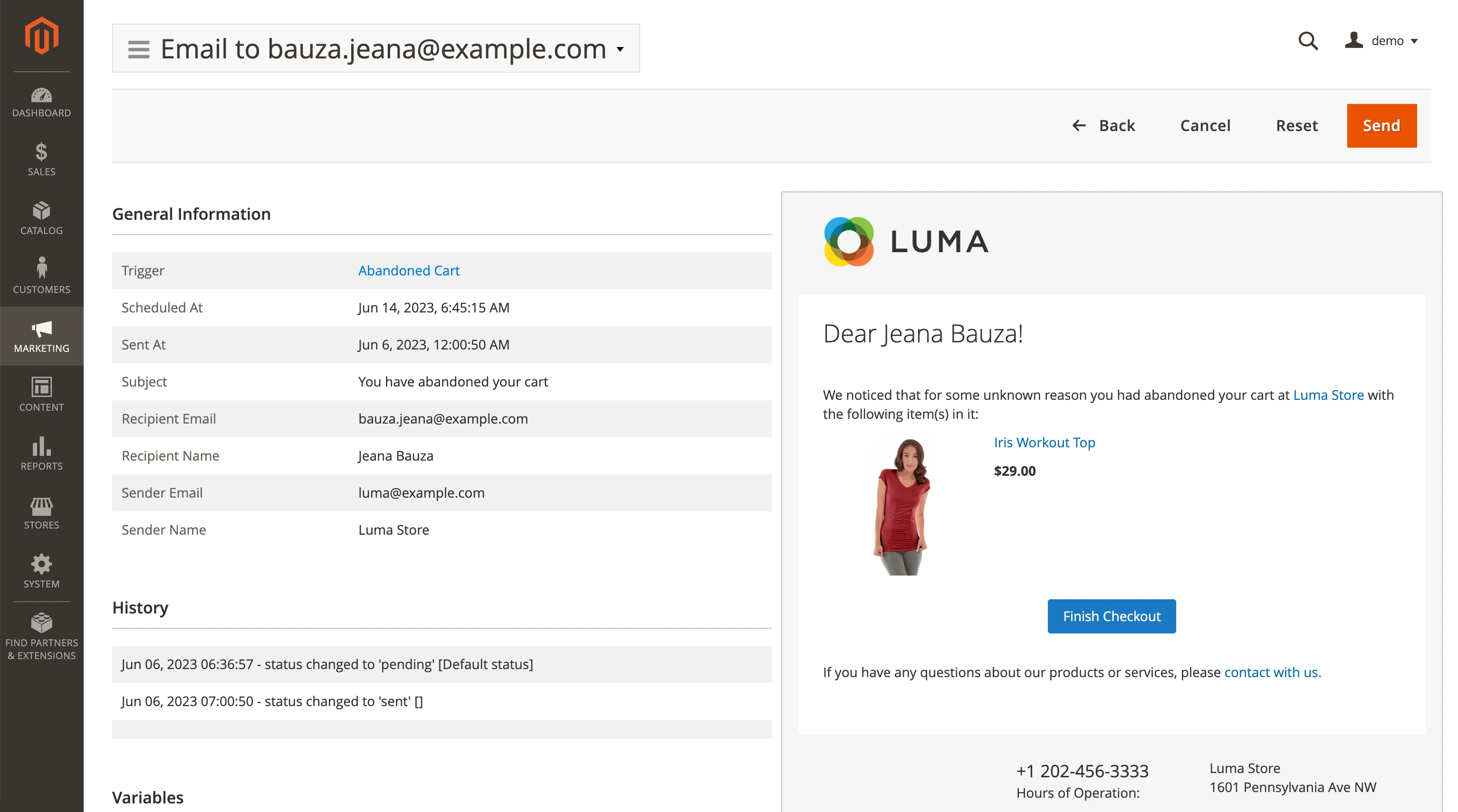 Email Queue