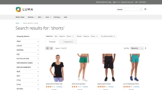 Magento 2 Elasticsearch search page