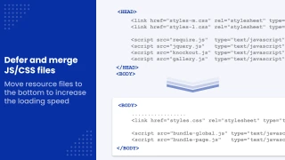 Move CSS, JS to bottom