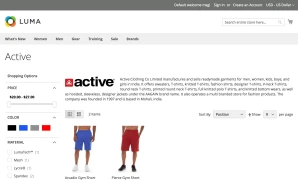 Advanced layered navigation for Magento 2. Brand page.
