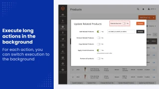 Cron execution toggle in Mirasvit Magento 2 Mass Update Attribute module