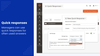 RMA Quick responses