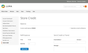 Store Credit & Refund