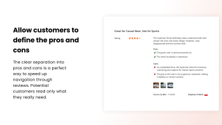 A review with separate pros and cons and photos