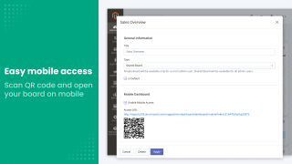 mobile dashboard advanced reports