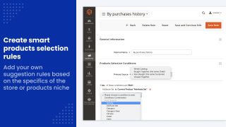 Product selection rules