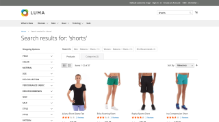 Magento 2 Elasticsearch search page