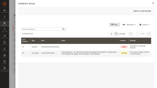 Feed Validation Issues