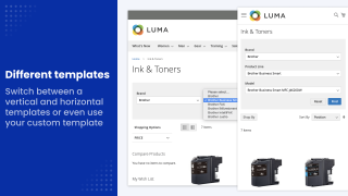 Responsive templates