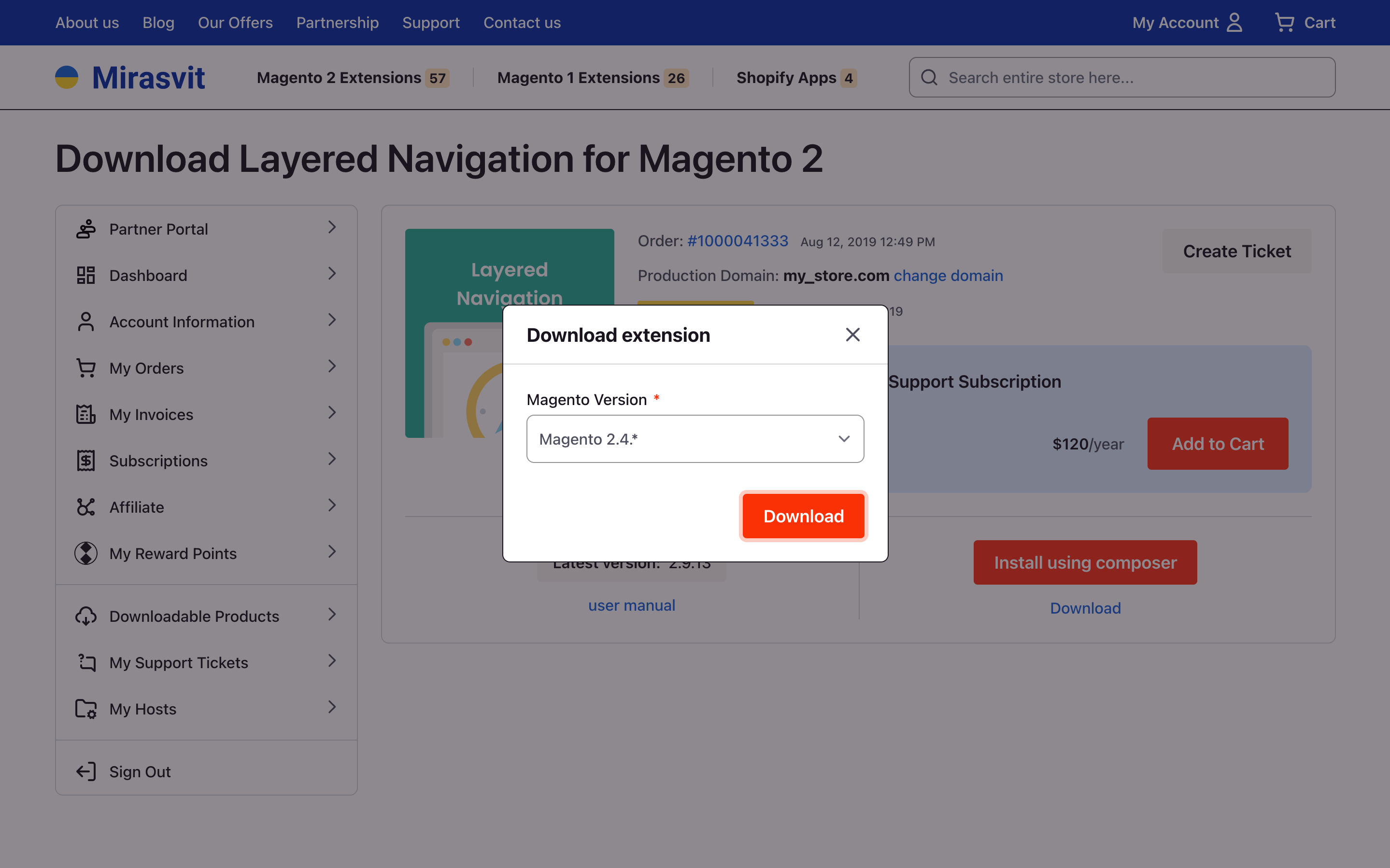 Mirasvit Zip File