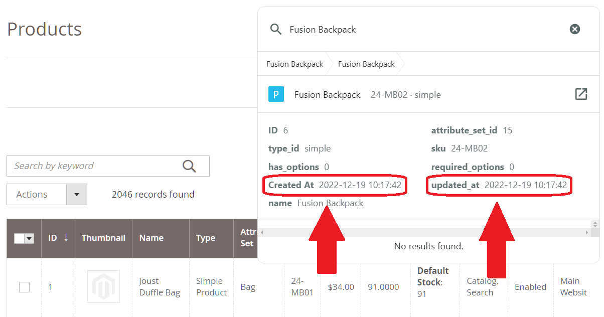 Product Attributes