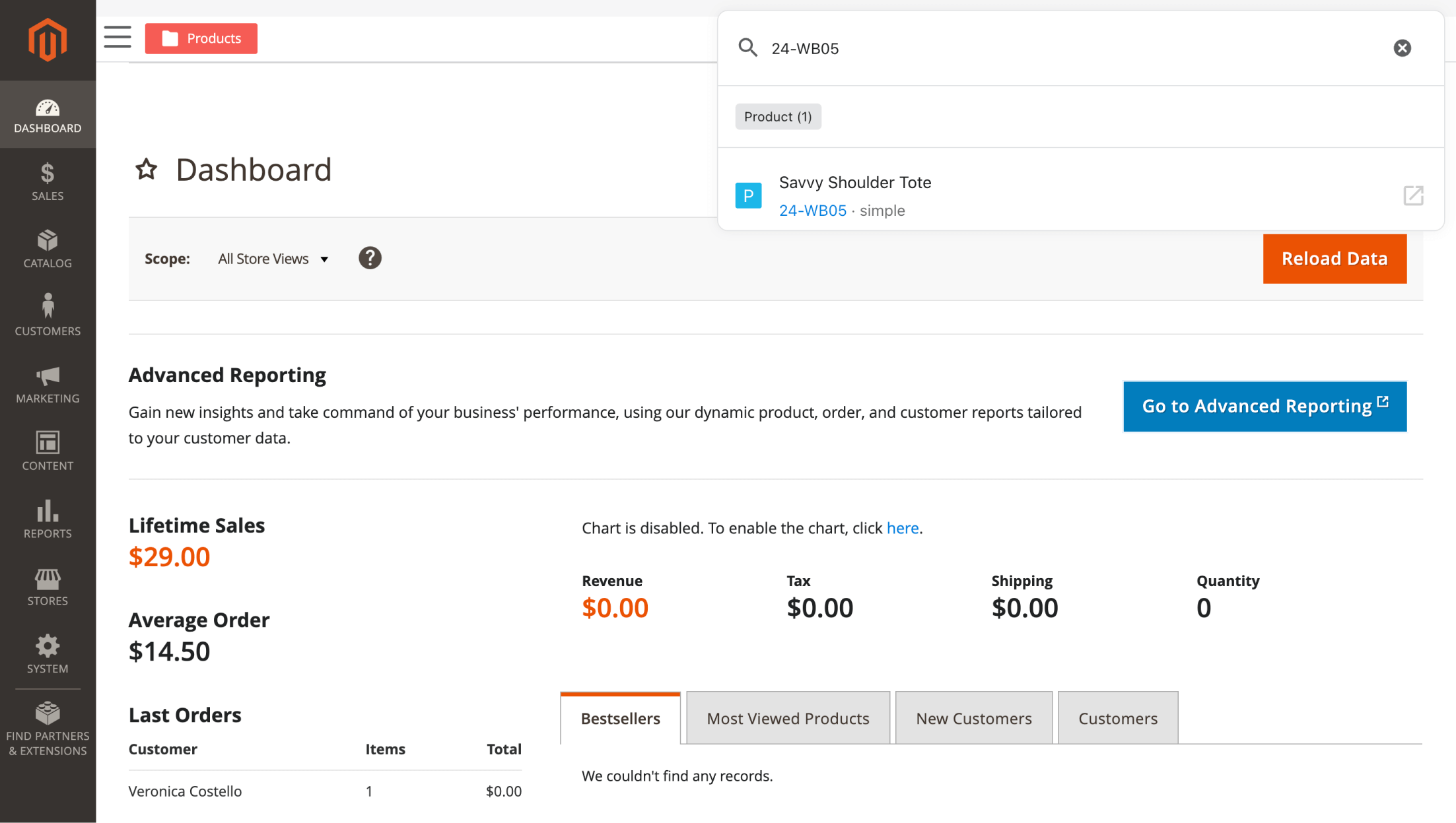 Search by Product SKU