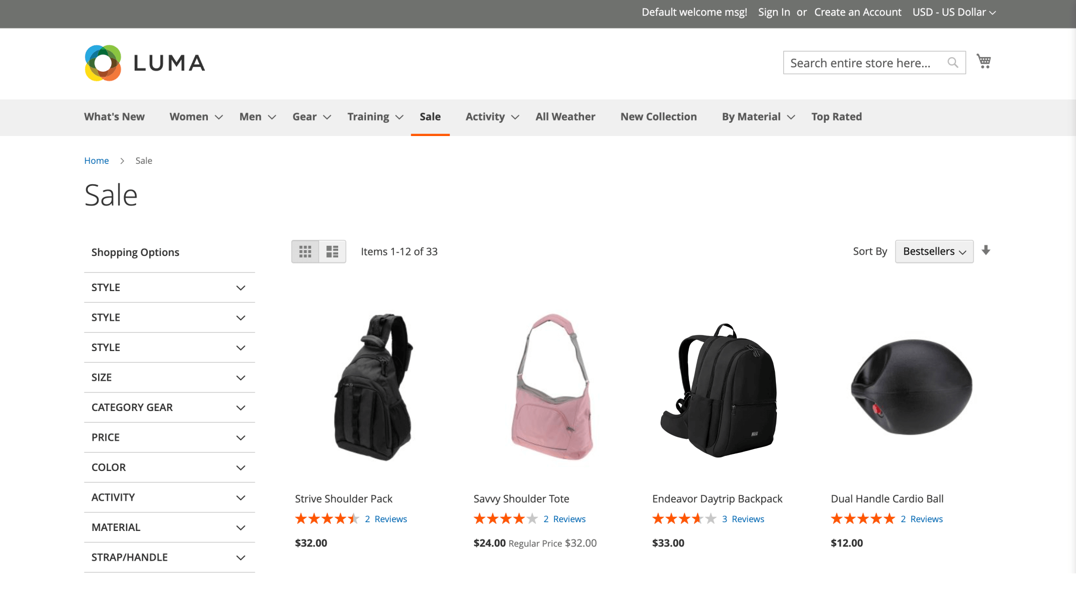 Mirasvit example for dynamic categories