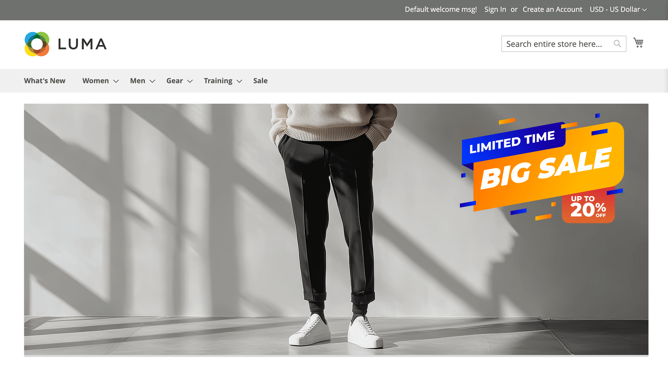 Banner for Your Website's Homepage