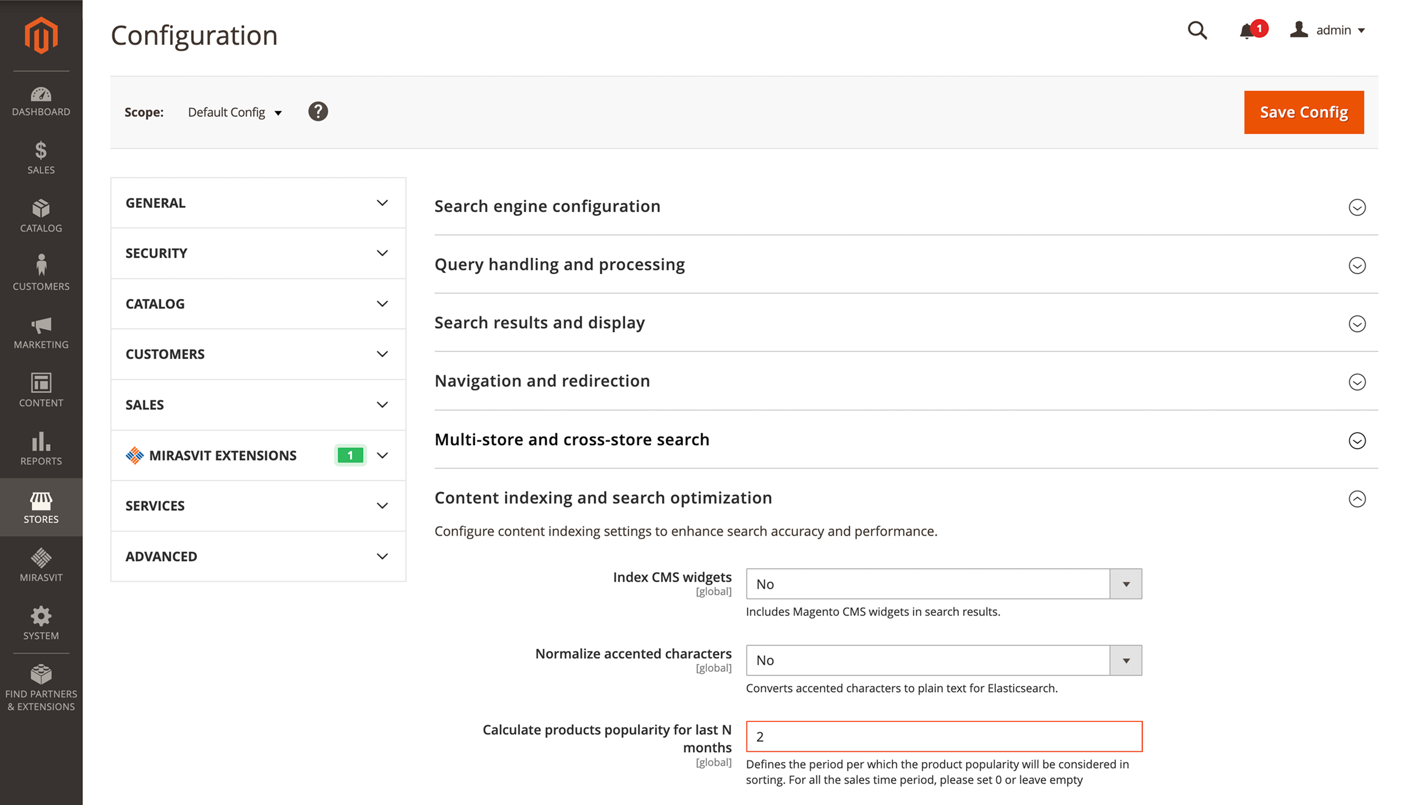 Configurable timeframe for product popularity calculation