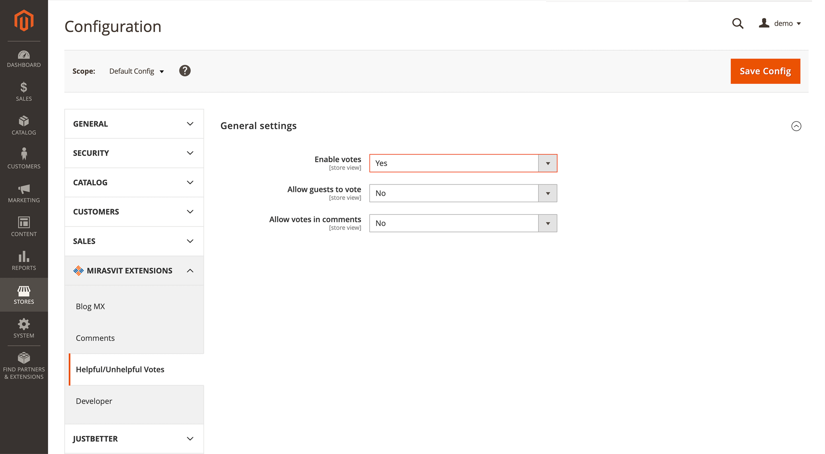 Enabling helpful/unhelpful voting for blog comments