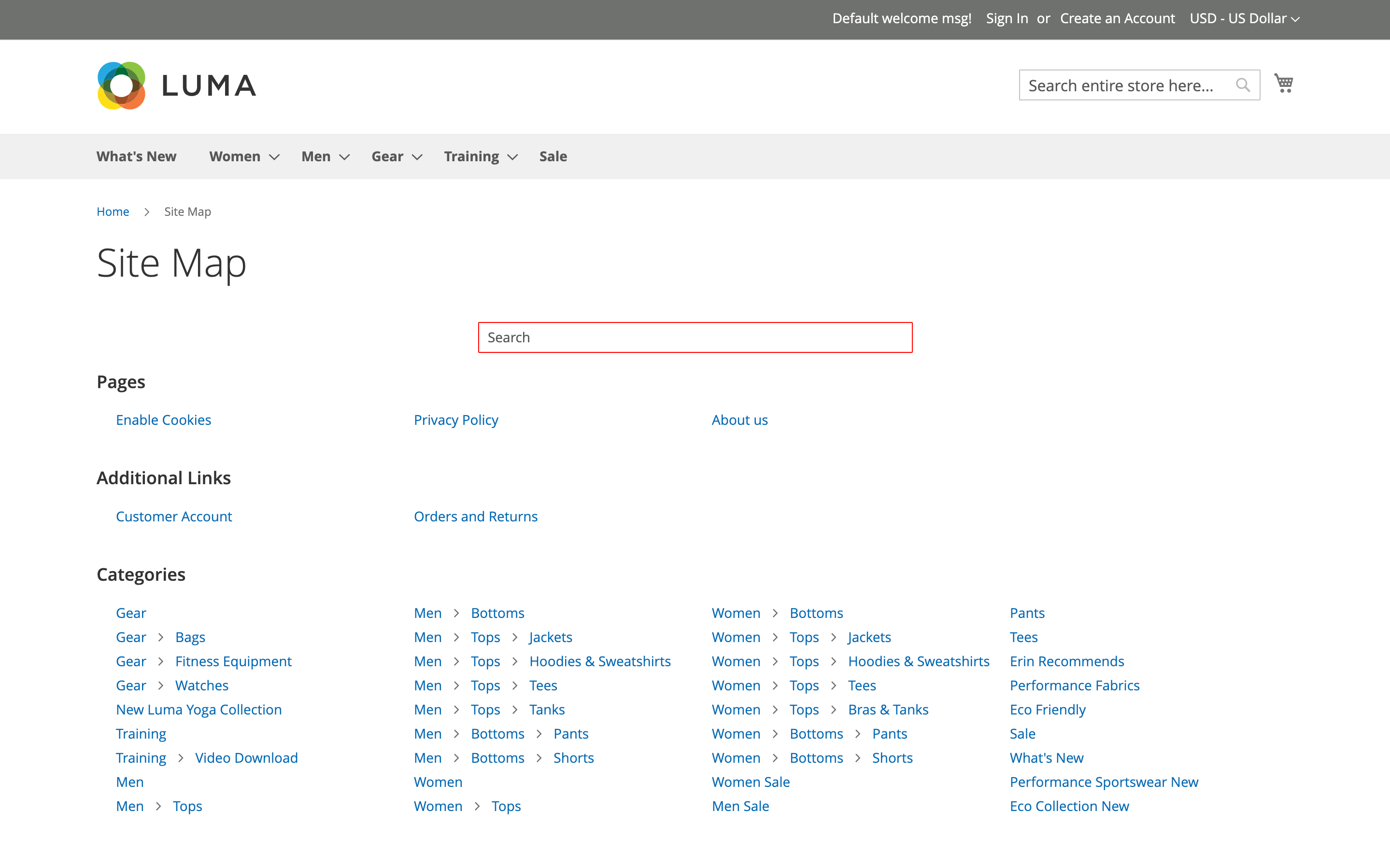 Ability to Control the Visibility of the Search Field