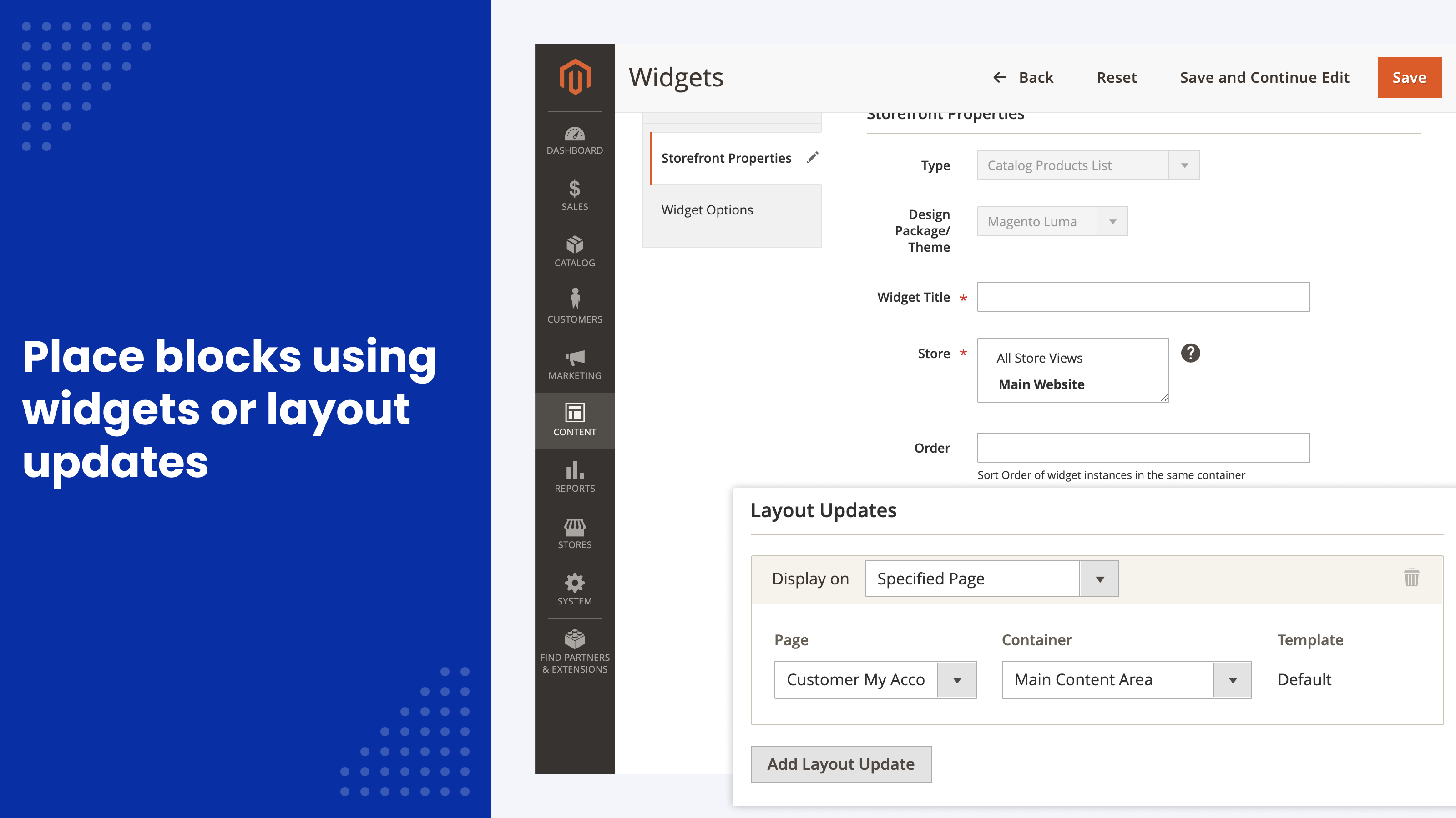 Related products widget