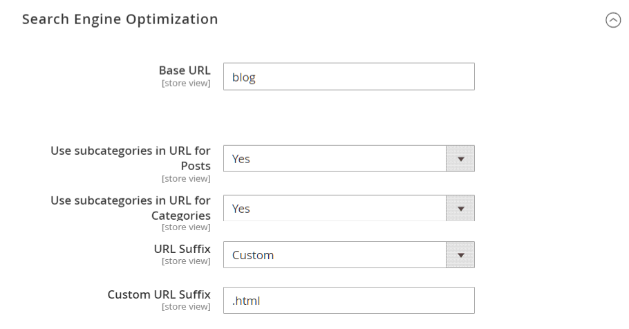Readable URL key generated from a post title